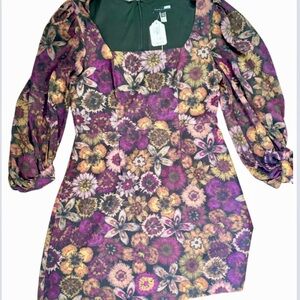 Slate & Willow Multicolor Floral Dress